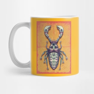 Surreal Insects - moustache Mug